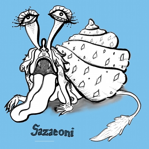 An instantaneously memorable design, really adorably grotesque!