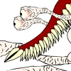 Possibly the eeriest and most alien design here! The woman-shaped appendage is especially creepy, but you have to appreciate the giant lips and toothy radula as well.