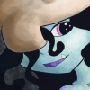 Another cute one, and with tentacles! The one little fang just completes it.