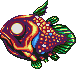Red coelecanths occasionally stop to spit fire. Underwater fire.