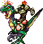Dinosaur-riding knights!