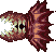 These snapping, spitting mouths are part of a gluttony demon. They line a shaft to his underground nest.