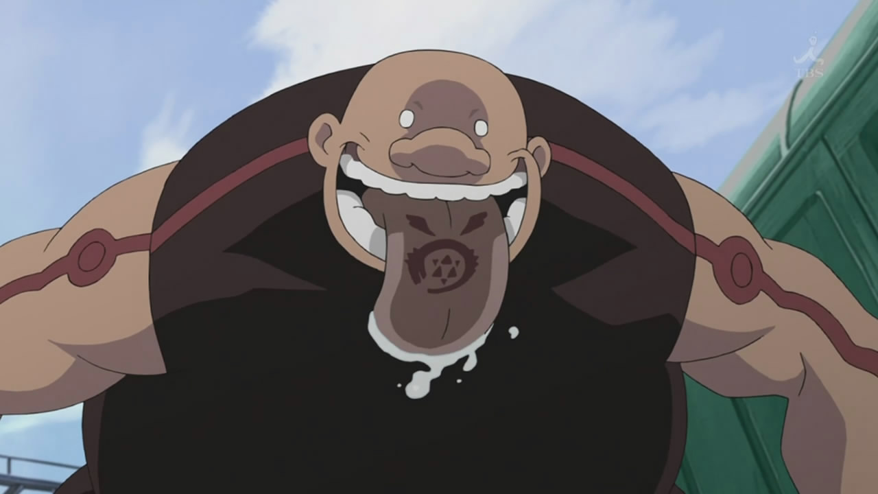 fullmetal alchemist brotherhood homunculus sloth