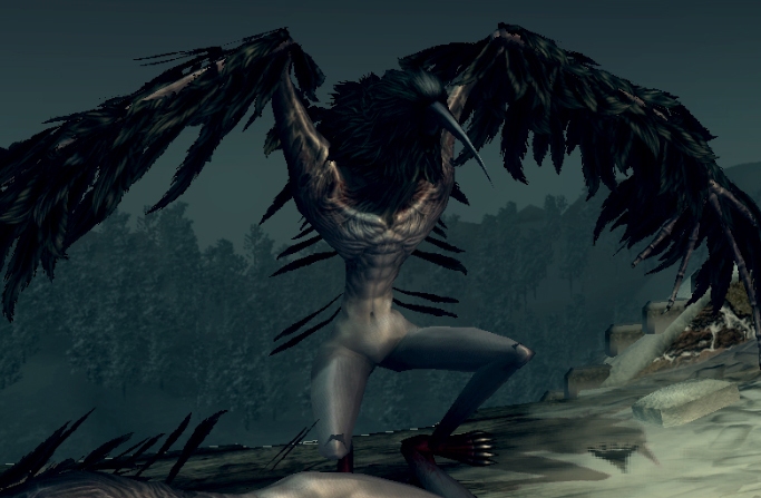 Crow Demon (Dark Souls) .