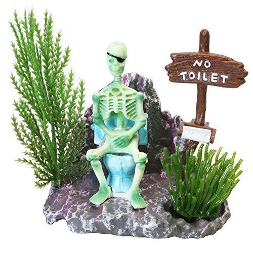 Creepy fish tank decorations best sale