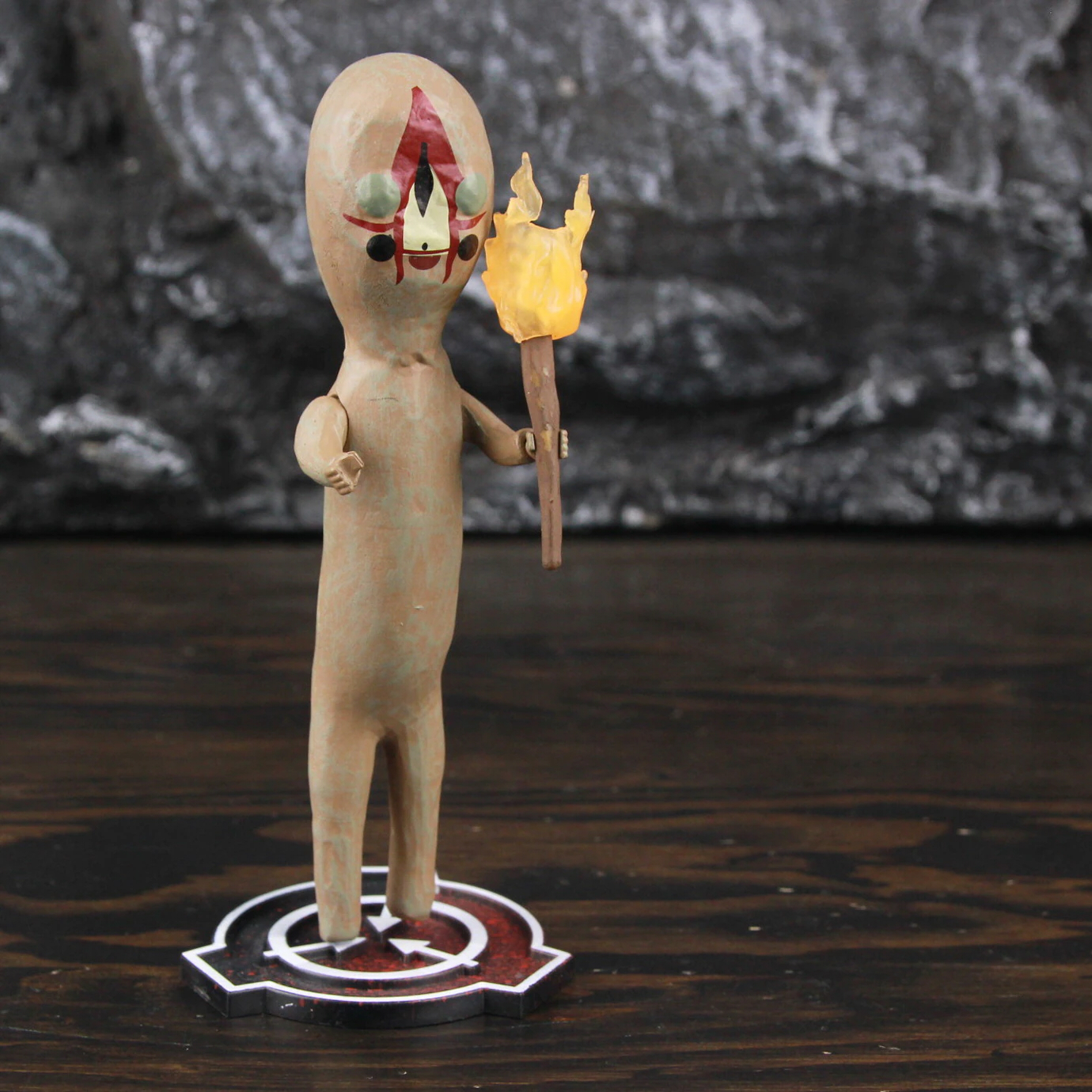 Scp 173 figurine toy sculpture SCP foundation statue horror