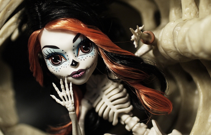 monster high skeleton costume