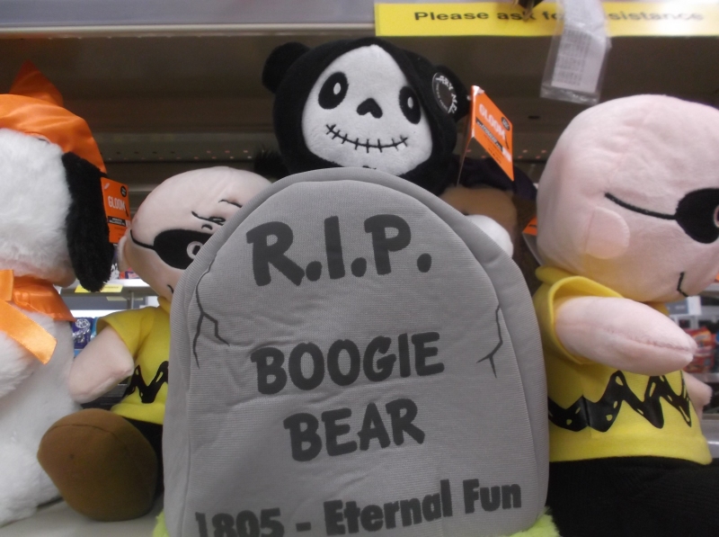 Gloom Halloween - RIP Boogie Bear - Plush Animated - Somebody's