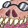 This one is just awesome, with that huge toothy smile and fashionable shades!