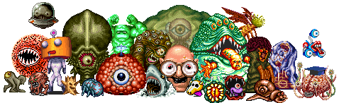Thousands of monstrous graphics!