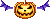 Flying pumpkin bombs can be stood on, but explode in a few seconds.