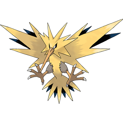 Articuno, Zapdos and Moltres Trio of Legendary Pokémon for North America 