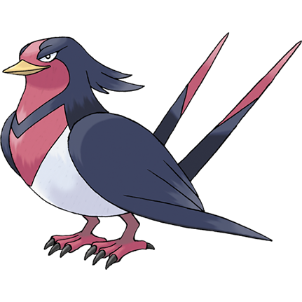 Pokémon nº 0277 - Taillow Pokémon Pequeno Pássaro Tallow é jovem - ele  acabou de sair de seu